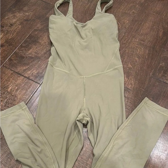 Lululemon Olive Green Women's Jumpsuit - Picture 1 of 4
